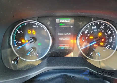 2020 Toyota Rav4 Xle из США, поврежденный, VIN 2T3RWRFV2LW093293